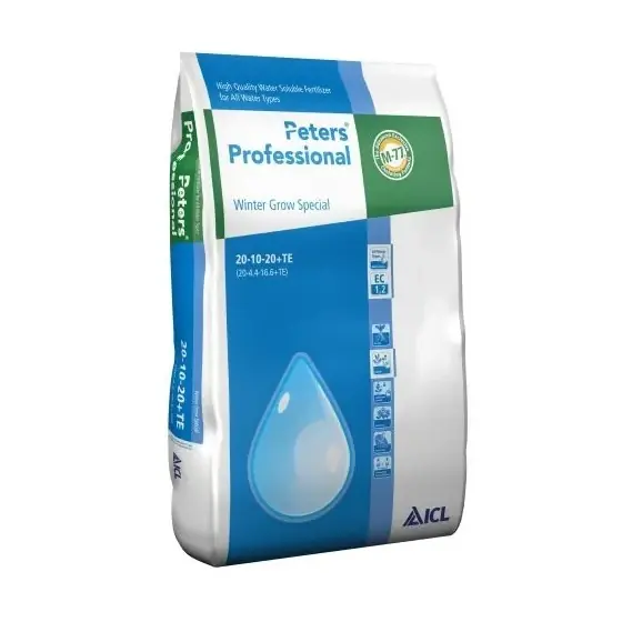 Ingrasamant hidrosolubil Peters Professional Winter Grow Special 20-10-20-ME, 15 kg Preferatul clienților