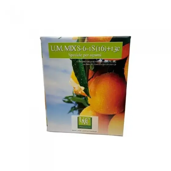 Ieftin Ingrasamant organo-mineral flori Unigreen 8-6-18 agrumi, 70-80 zile Ambalaj 1 kg