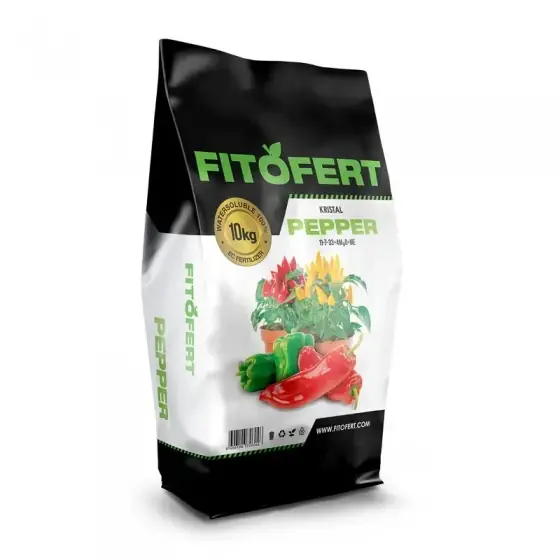 Preferatul clienților Ingrasamant Fitofert Kristal Pepper 11-07-33+4 MgO+TE Ambalaj 10 kg