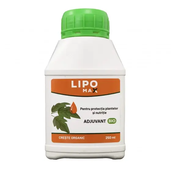 Cel mai bun preț Adjuvant biologic si agent de umectare pentru protectia si nutritia plantelor, LipoMax, 250 ml