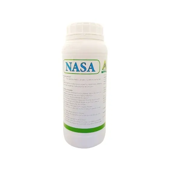 Cel mai vândut Erbicid total sistemic, post emergent, neselectiv, glifosat (buruieni monocotiledonate si dicotiledonate, anuale si perene), Nasa, 100 ml