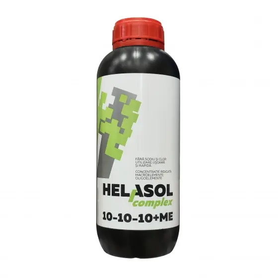 Chilipir Ingrasamant foliar concentrat de uz general, Helasol 10-10-10 + ME, 1 l