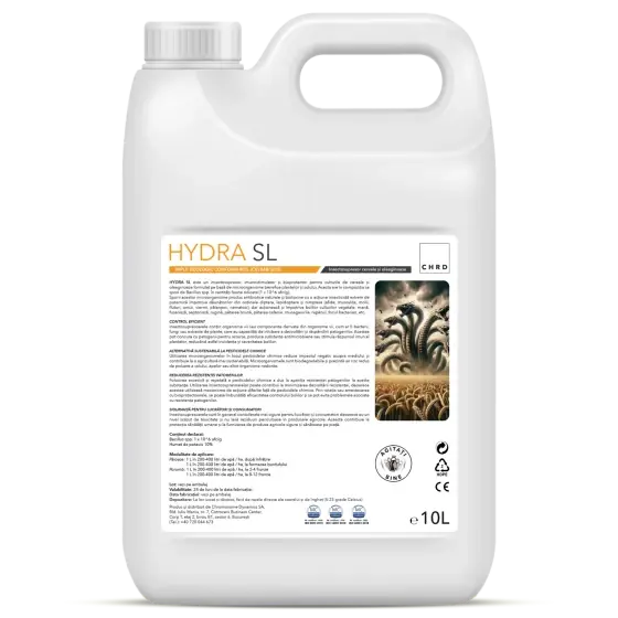 Insectosupresor, imunostimulator si bioprotector ecologic pentru culturile de cereale si oleaginoase, Hydra SL, 10 l Reducere