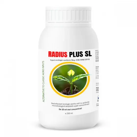 Biopreparat auxiliar Radius Plus SL, 250 ml, Semplus, Superconcentrat, Gradini Familie Livrare expres
