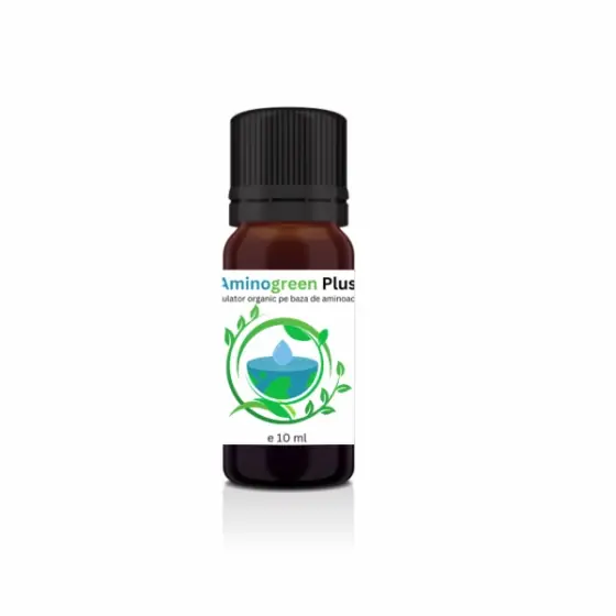 Biostimulator organic pe baza de aminoacizi si azot, Aminogreen Plus, 10 ml Nu rata