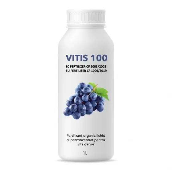 Cumpără acum Vitis 100, Fertilizant organic superconcentrat pentru vita de vie, 1 litri