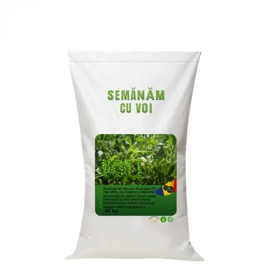 Seminte de mazare furajera Volt, categorie biologica C1, 40 Kg, SemPlus Discount