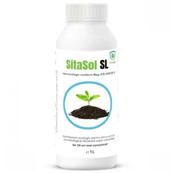 Biopreparat auxiliar Sitasol SL, 1 L, Superconcentrat, Sol, Sere, Gradini, Solarii Plată sigură