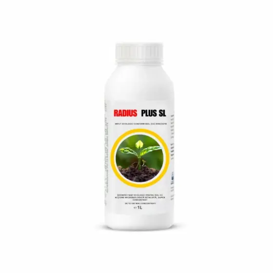Biopreparat auxiliar Radius Plus SL, 1 L, Semplus, Superconcentrat, Gradini, Solarii Promoție