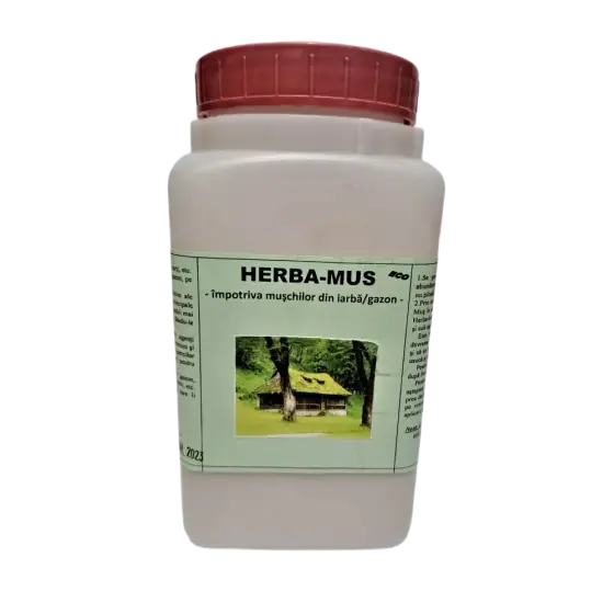 Reducere Solutie pentru indepartearea muschilor Herba Mus, 1 kg