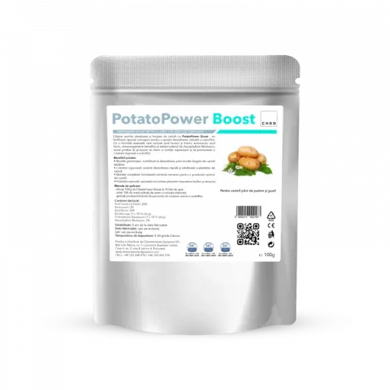 Input ecologic pe baza de microorganisme si nutrienti pentru cultura de cartof, PotatoPower Boost, 100 grame Chilipir