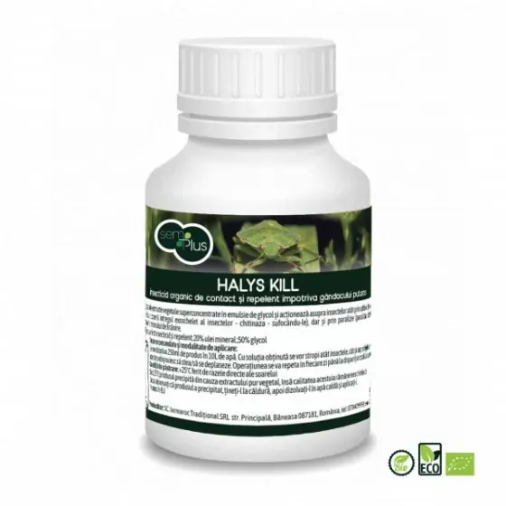 Expediere rapidă Insecticid organic de contact si repelent impotriva gandacului puturos Halys Kill, 100 ml