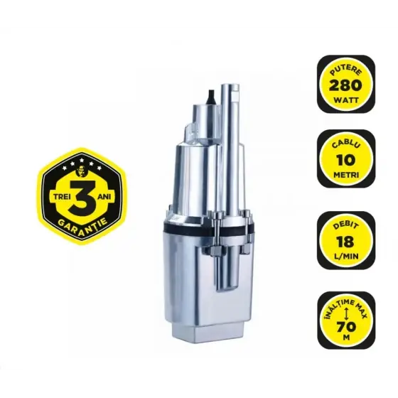 Preferatul clienților Gp - Pompa Submersibila Cu Vibratii - Apa Curata -Vmp-60