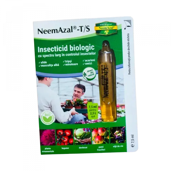 Biopreparat auxiliar Neemazal T/S, 7.5 ml, Trifolio-M, Translaminar, Tomate, Ardei, Mar, Spatii protejate Ofertă specială