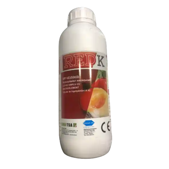 Fertilizant foliar cu conţinut ridicat de potasiu Red K, 1 l Cumpărături sigure