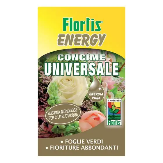 Ferilizant lichid energy universal Flortis, 10 g Livrare expres