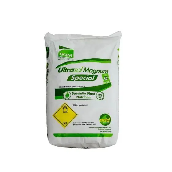 Ofertă de sezon Ingrasamant NPK Ultrasol Magnum Special 15:15:30, 25 kg