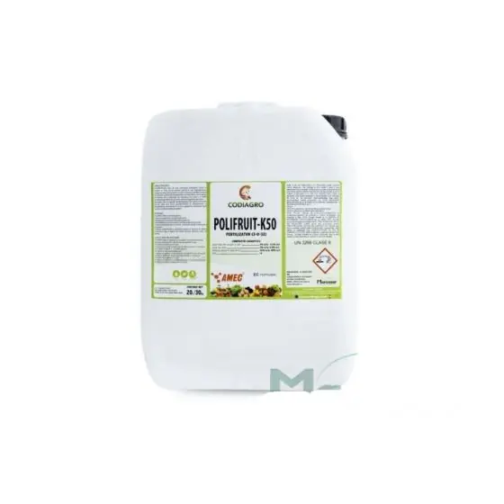 Ultima șansă Fertilizant lichid cu potasiu Polifruit-K50, 20 l