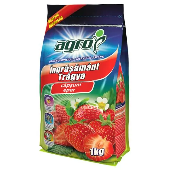 Ofertă exclusivă Ingrasamant organo-mineral Capsuni AGRO, 1 kg