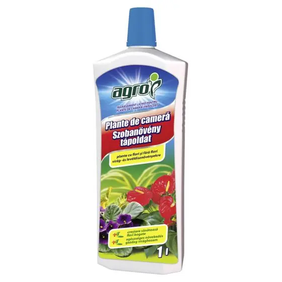 Preț redus Ingrasamant lichid pentru plante de camera AGRO, 1 l