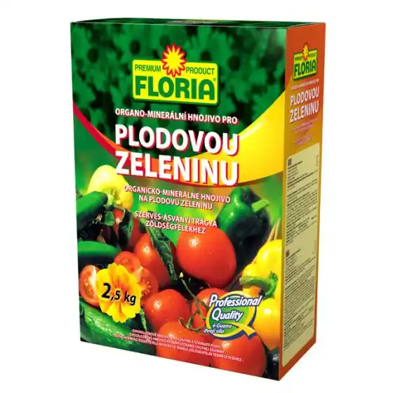 Ingrasamant organo - mineral pentru legume cu fruct FLORIA, 2,5 kg Cumpără online