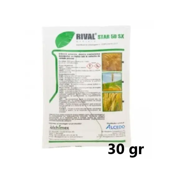 Cel mai bun preț Erbicid Rival Star 50 SX, 30 gr