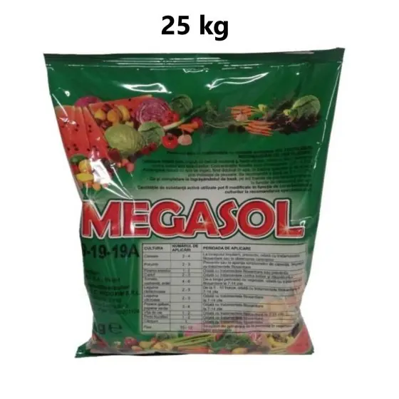 Ingrasamant Megasol 19-19-19A+TE, 25 kg Ofertă exclusivă