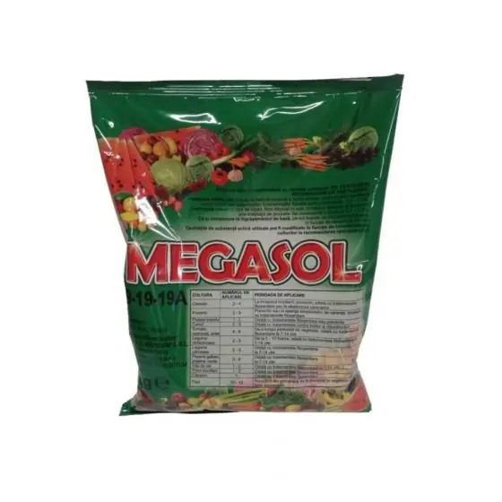 Ingrasamant Megasol 19-19-19A+TE, 1 kg Lichidare de stoc