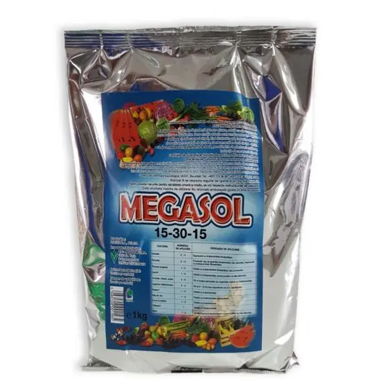Reducere Ingrasamant Megasol 15-05-30+TE(3), 25 kg