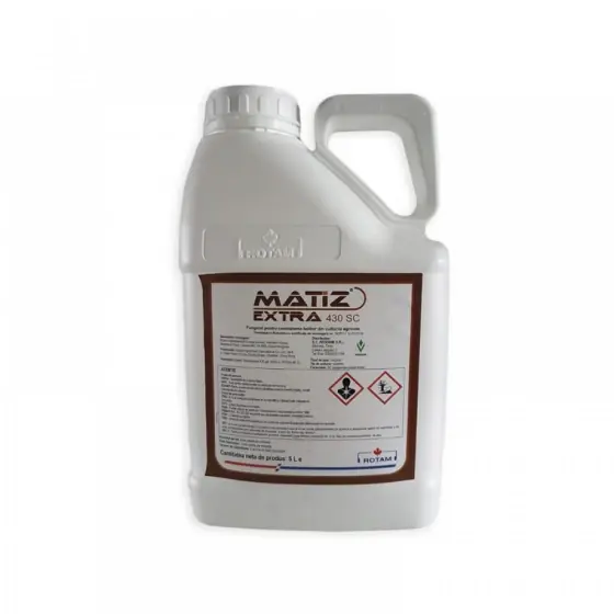 Fungicid Matiz Extra 430 SC, 5 l, Rotam, Tebuconazol, Fainare, Septorioza Cumpără online