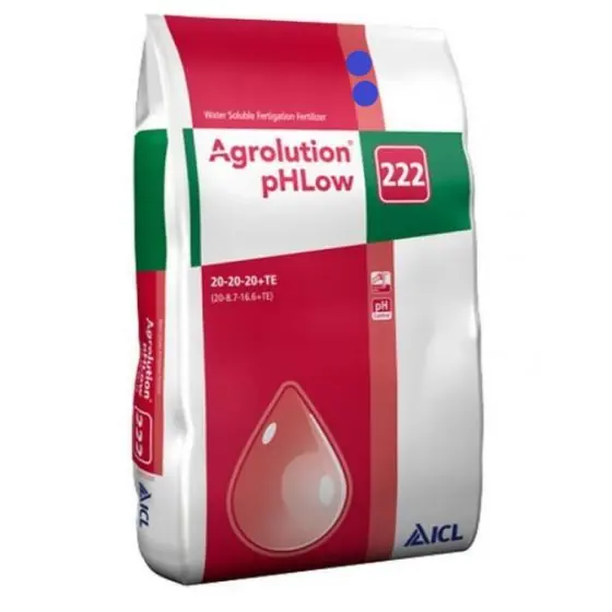 Ingrasamant Agrolution pH Low 20-20-20+ME, 25 kg Nu rata