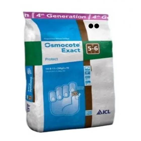 Popular Ingrasamant Osmocote DCT 14+08+11+2MgO+ME 5-6 luni, 25 kg