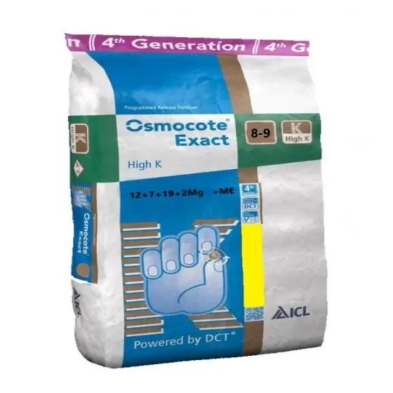 Ofertă limitată Ingrasamant Osmocote Exact DCT 12+7+19+2Mg+ME 8-9 luni, 25 kg