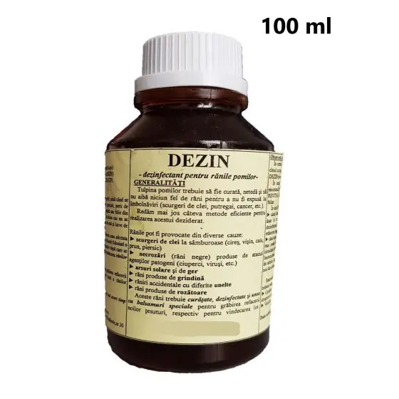 Discount Dezinfectant rani pomi Dezin, 100 ml