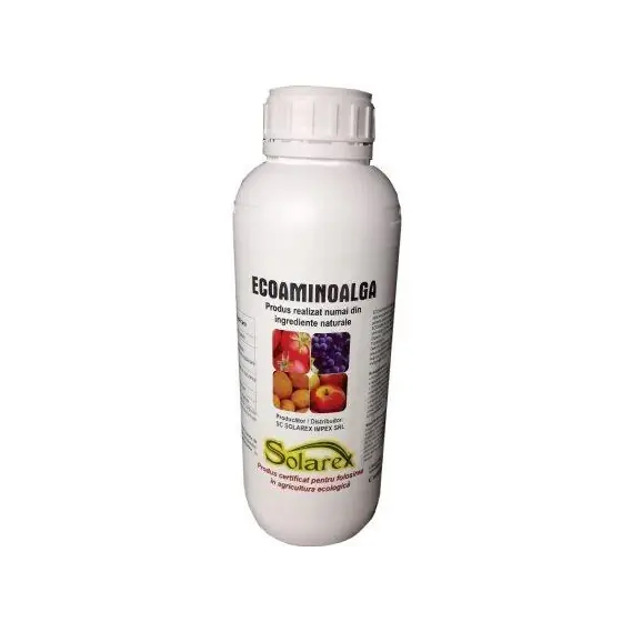 Biostimulator Ecoaminoalga, 1 l, Solarex, tomate, vita de vie, cartof, castraveti, lucerna Cel mai vândut