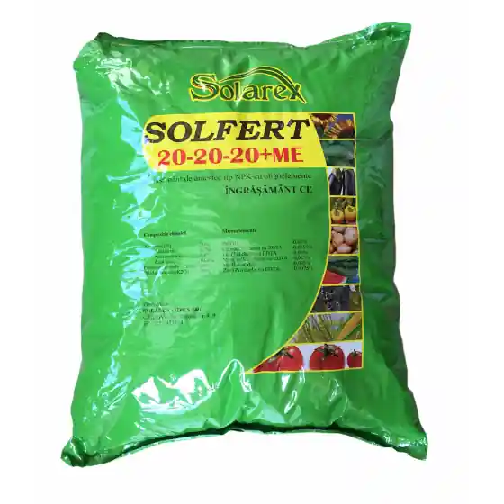 Ingrasamant Solfert 20-20-20 + Me, 20 kg Ofertă
