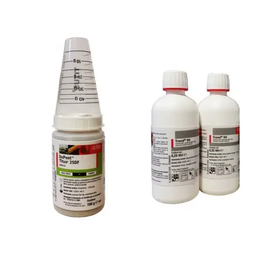 Preferatul clienților Erbicid Titus 25 DF, 100 grame+500 ml Trend 90