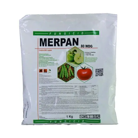 Fungicid Merpan 80 WDG, 5 kg Livrare expres