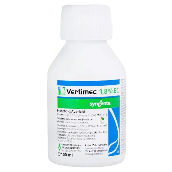 Ofertă specială Insecticid Vertimec 1.8 EC, 100 ml