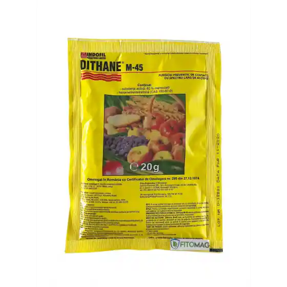 Plată securizată Fungicid Dithane M 45, 20 grame