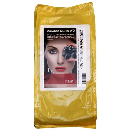 Preț redus Fungicid Acrobat MZ 69 WG, 1 kg