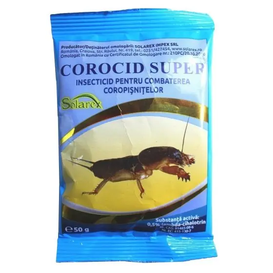 Insecticid contact coropisnite Corocid Super, 50 grame Ofertă limitată