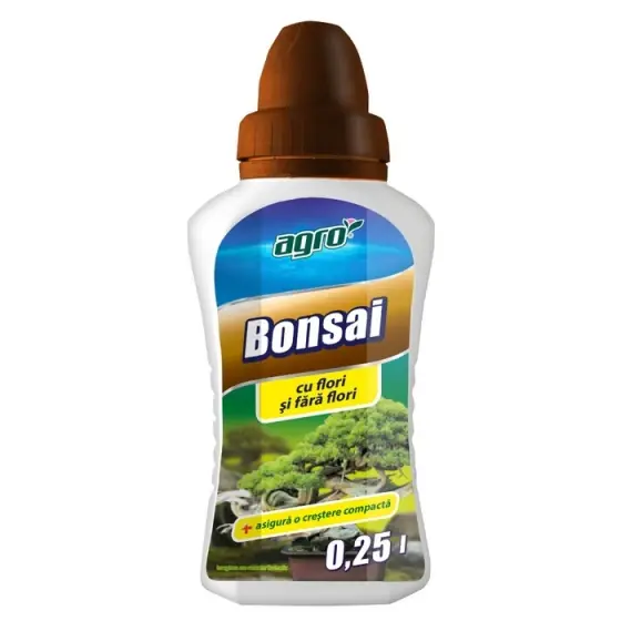 Ofertă de sezon Ingrasamant lichid pentru bonsai, 250 mL.
