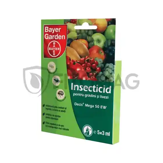 Preț mic Insecticid Decis 50 EW, set 5 fiole