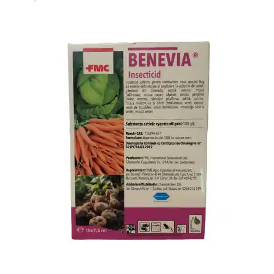 Plată sigură Insecticid Benevia, 10 x 7, 5 ml