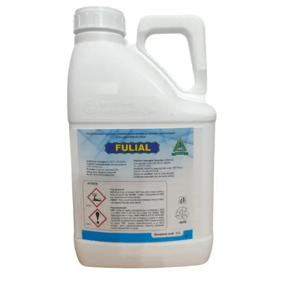 Plată sigură Fungicid Fulial, 5 l, Agria, azoxistrobin, sistemic