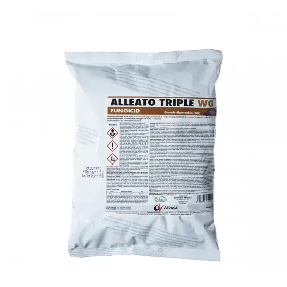 Fungicid Alleato Triple WG, 6 kg, Afrasa, vita de vie Cel mai vândut