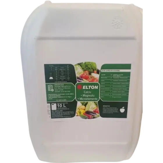 Noutate Ingrasamant Calciu lichid + Mg + ME, 10 l, Elton, foliar