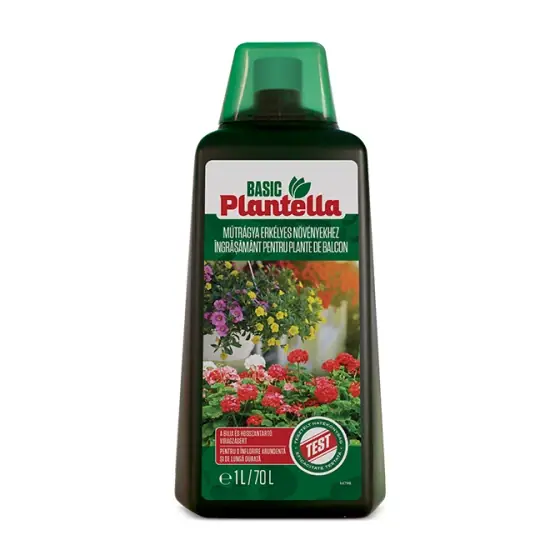 Noutate Ingrasamant plante de balcon, 1 l, Plantella Basic, lichid