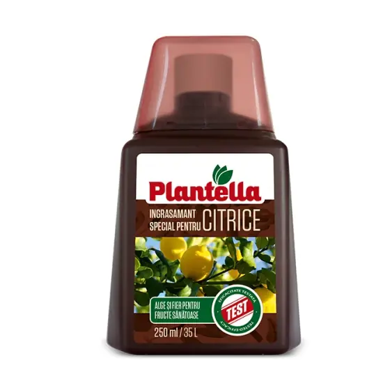 Livrare expres Ingrasamant mineral, 250 ml, Plantella, pentru citrice